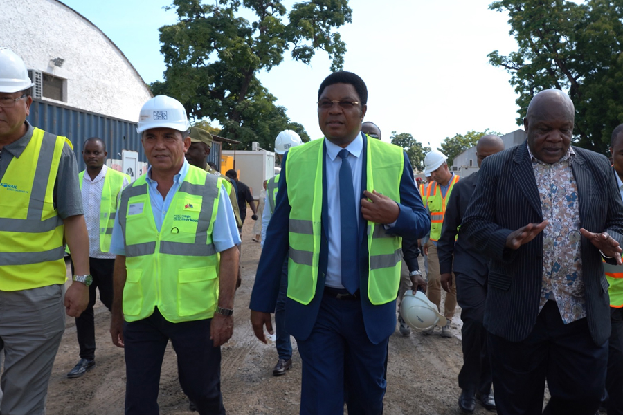 Tanzanya Birleşik Cumhuriyeti Devleti Başbakanı İlala ve Soga Şantiyelerini Ziyaret Etti 