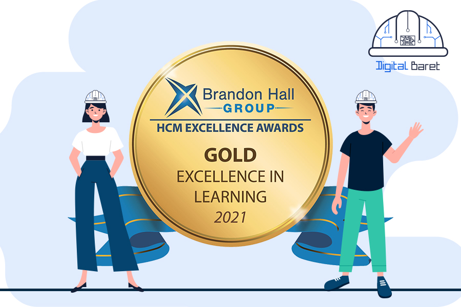 2021 Brandon Hall Mükemmeliyet Ödülleri’nde Digital Baret Altın Ödülün Sahibi Oldu.