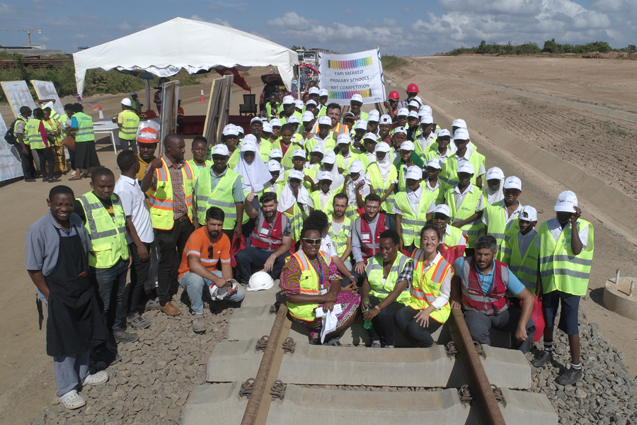 DSM Projesi güzergâhındaki 10 okulu kapsayan okullar arası “Hayalimdeki Demiryolu” konulu resim yarışması düzenlendi.